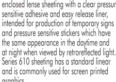 3M Engineer Grade Prismatic Reflective Sheeting
