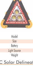 LED Warning Triangle Work Light
