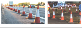 PE Traffic Cone (Rubber Base)