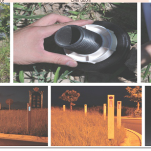 PVC Solar Delineator Post