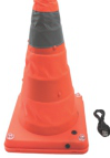 Rechargeable LED Retractable Traffic Cone